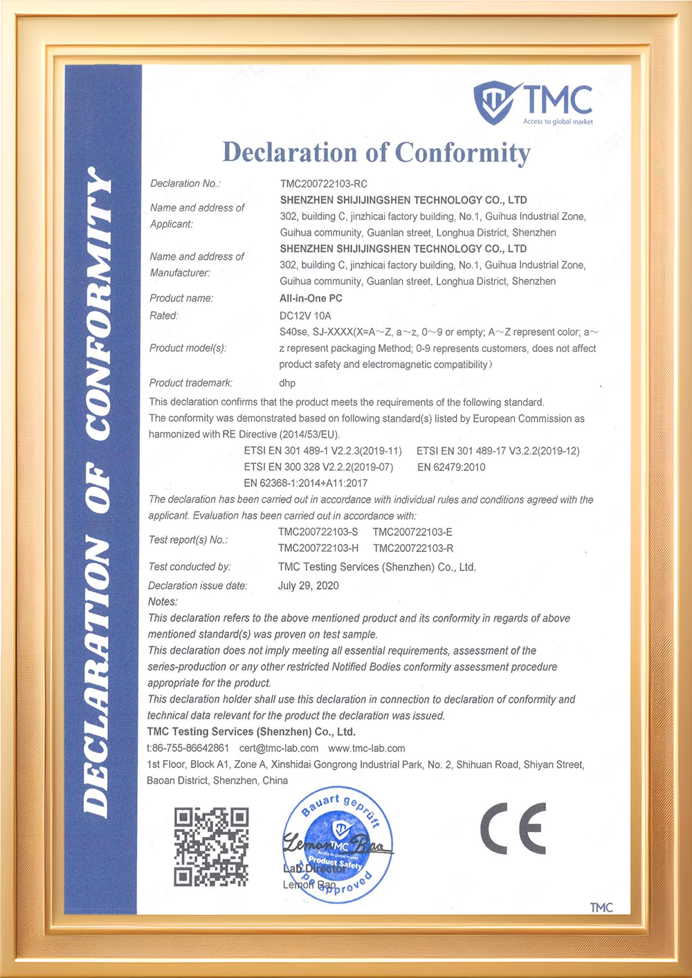 Certificate Honor (2)